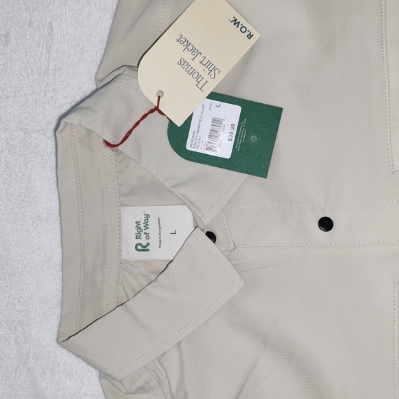 47. Right of Way Rowe M Thomas Field Jacket | Color - Pelican - Picture 4 of 8